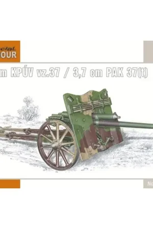 Kanon 3,7 cm KPUV vz.37 (3,7 cm PAK 37(t)) The Skoda Works in Pilsen had been a traditional gun manufacturer and supplier alread Betaalbaar