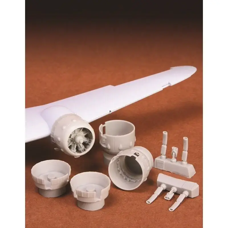 Bristol Blenheim Mk.I/Mk.IV engine cowling + exhaust set (designed to be used with Airfix kits) Please note this set fits only i Korting