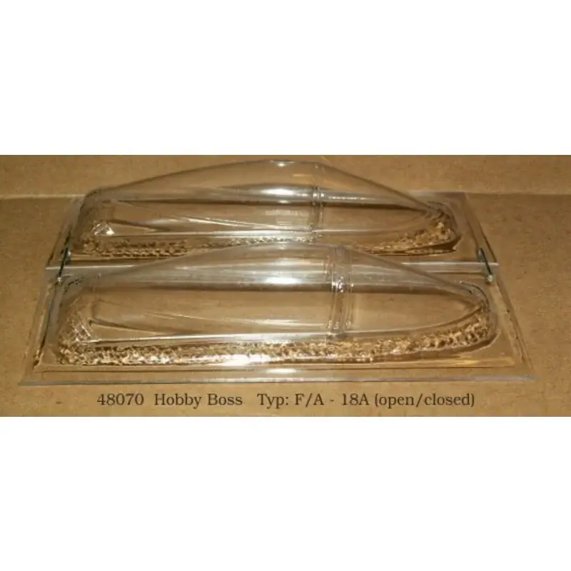 Uitverkoop McDonnell-Douglas F/A-18A Hornet open/closed (designed to be used with Hobby Boss kits)