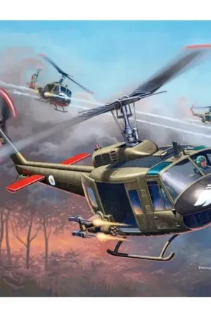 Actieprijs Bell UH-1H Gunship Schaalmodel