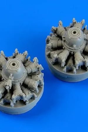 Direct Verzonden Douglas C-47 Skytrain engines (designed to be used with Airfix kits) [Douglas Dakota Mk.IV]