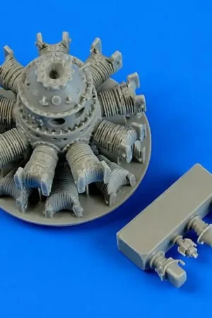 Betrouwbaar Vought F4U-5 Corsair engine (designed to be used with Hobby Boss kits) Motor