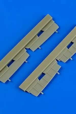 Dornier Do 17Z undercarriage covers (designed to be used with Airfix kits) Accessoire Laatste Kans