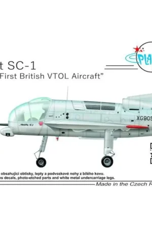 Short SC-1 First British VTOL AircraftResin kit of the first British VTOL aircraft. Includes decals for two prototypes, white me Lage Kosten