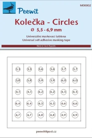 Direct Beschikbaar Circles 5,5 - 6,9 mm Accessoire