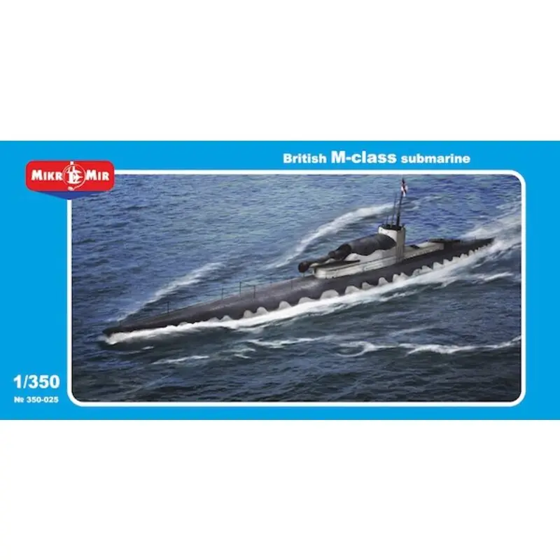 British M-Class submarine Schaalmodel Hoge Kwaliteit