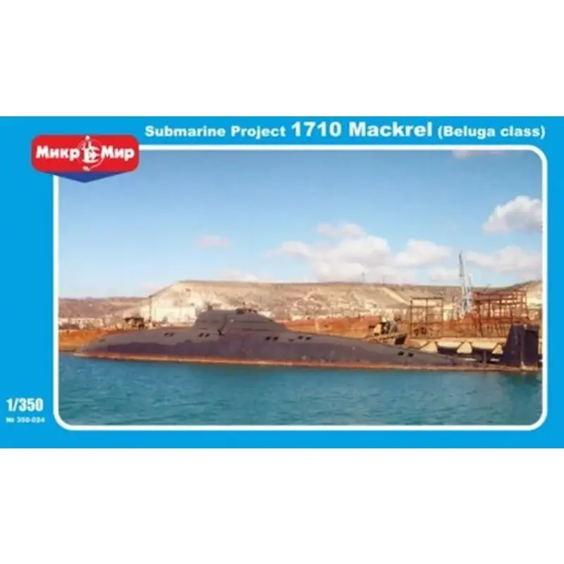 Submarine Project 1710 Mackrel (Beluga Class) Schaalmodel Bestseller