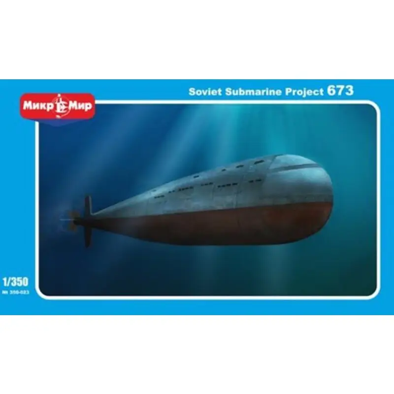 Soviet Submarine Project 673 Schaalmodel Premium
