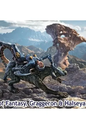 Aanbieding World of Fantasy - Graggeron & Halseya Figuren
