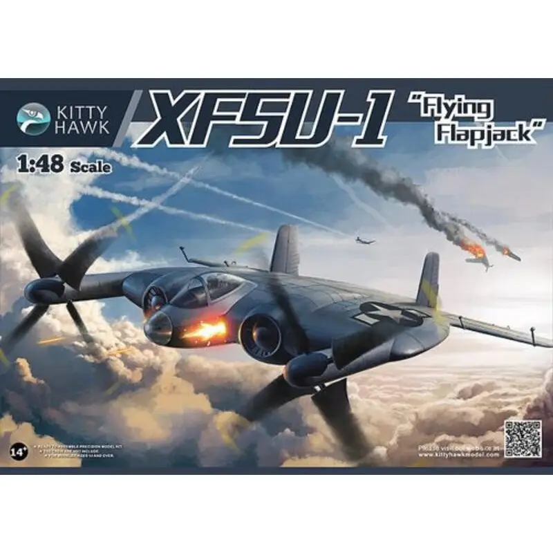 Vought XF5U-1 Flying Pancake Schaalmodel Populair