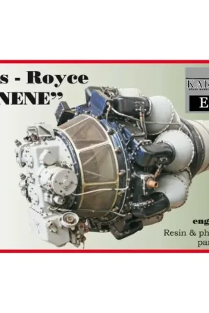 Nene British jet engine - resin + PE (ex RV) Motor Weekendaanbieding