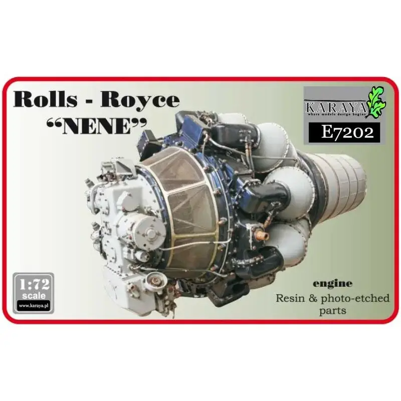 Nene British jet engine - resin + PE (ex RV) Motor Weekendaanbieding