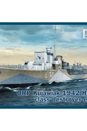 ORP Kujawiak 1942 Hunt II class destroyer escort Schaalmodel Laatste Kans