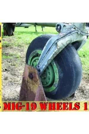 Bestel Nu Mikoyan MiG-19 Wheels (designed to be used with Trumpeter kits) Wiel