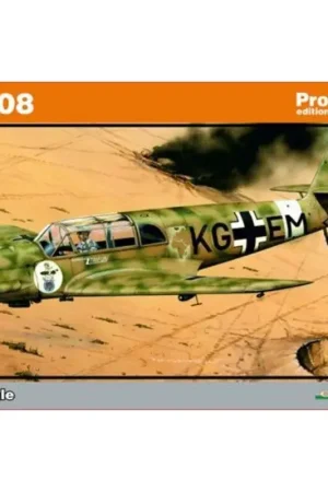 Finale Uitverkoop Messerschmit Bf 108B Taifun Eduard plastic, decals printed by Eduard, 5 marking options. PE and mask included, full color instru