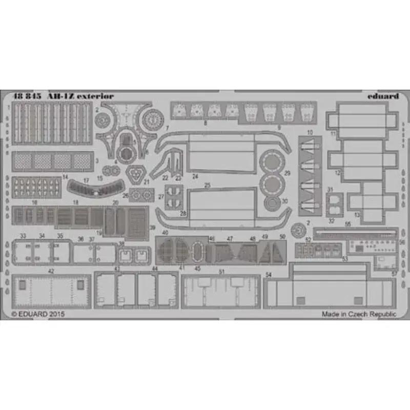 Bell AH-1Z exterior (designed to be used with Kitty Hawk Model kits) Accessoire Favoriet