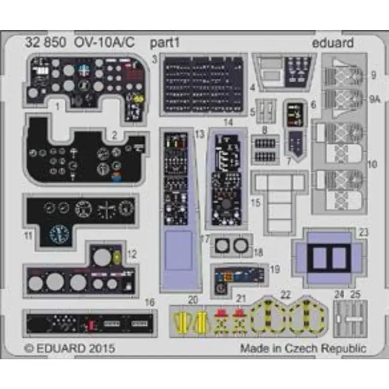 Beperkt Aanbod North-American/Rockwell OV-10A/C (designed to be used with Kitty Hawk Model kits)