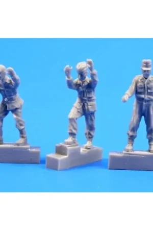 Favoriet German A4/V2 Rocket missile launch platform personnel, WW II (3 figures) The set comes with three figures of German WW2 soldiers