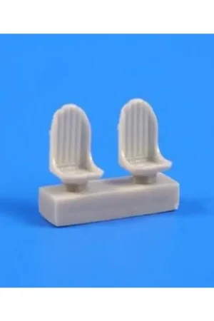 Fouga Magister Seats (2 pcs.) Impressive resin seats designed to enliven models of the Fouga Magister, one of the most commonly Express Levering