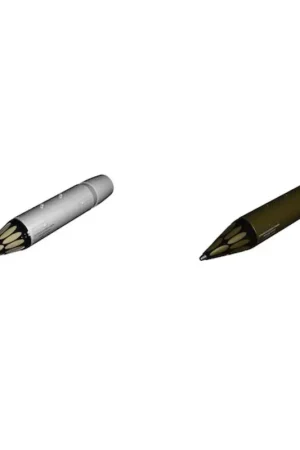 Matra Type 155 SNEB Rocket Launcher Pod (2 pcs) The Matra 155 pod for eighteen 68mm unguided rockets have been used with large n Gratis Retour