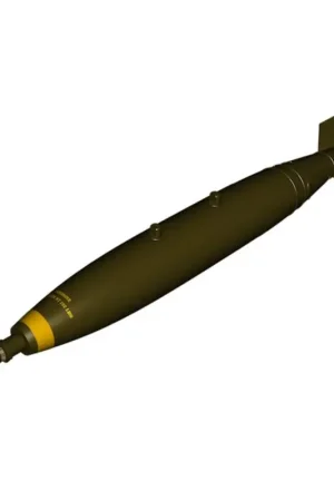 Mk. 82 Bomb (2 pcs) One of the most commonly used type of modern American bombs, the 500lb Mk.82, saw the service for the very f Seizoensaanbieding