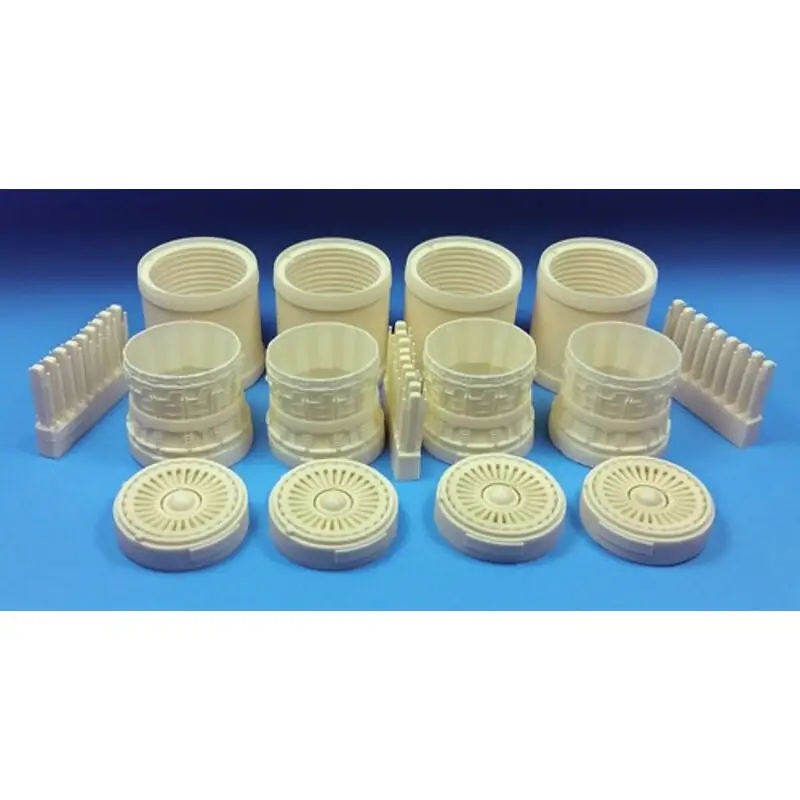 Rockwell B-1B Bomber Exhausts Late style no turkey feathers (designed to be used with Monogram and Revell kits) This set consist Flitsaanbieding