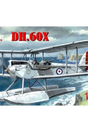 Premium de Havilland DH.60X RAF Gipsy Moth float plane Schaalmodel