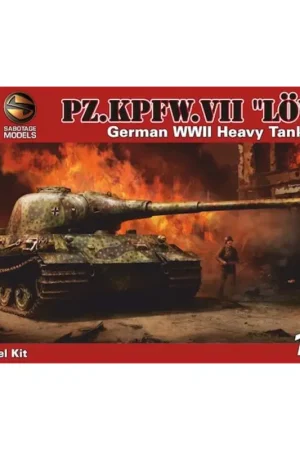 Voordeelprijs Pz.VII Löwe - German WWII heavy prototype tank Schaalmodel