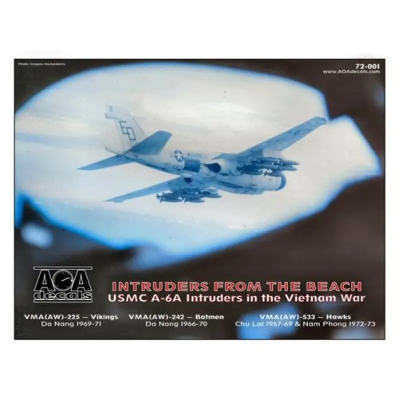 Korting Sticker Intruders from the Beach - USMC Grumman A-6A Intruders in the Vietnam War Decal