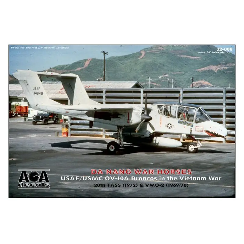 Express Levering Sticker USAF & USMC North-American/Rockwell OV-10A Broncos (Vietnam) Decal
