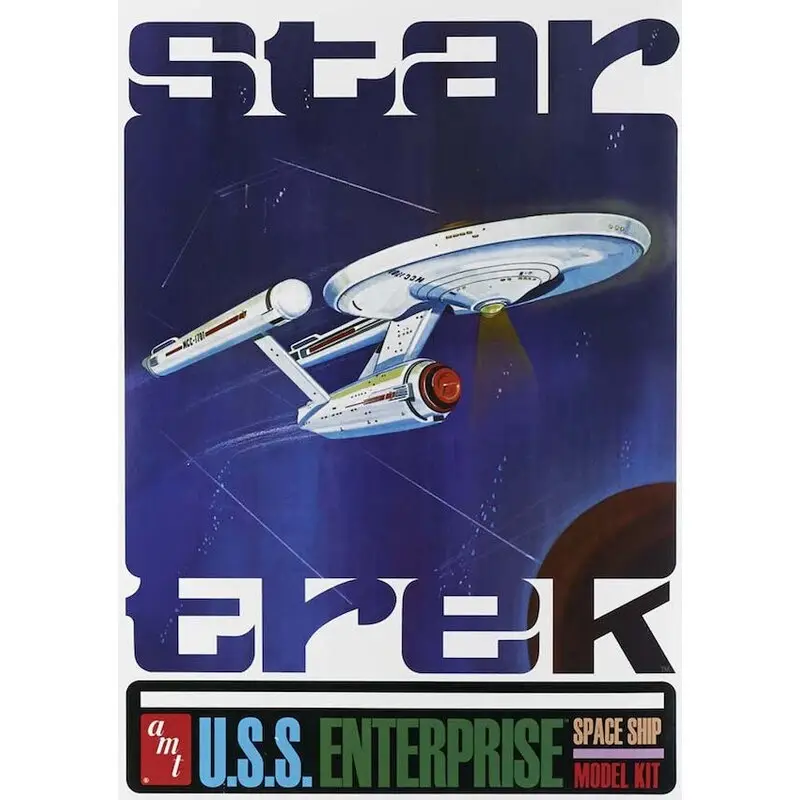 Classic Star Trek USS Enterprise (50th Anniversary Edition) Schaalmodel Nieuw