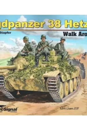 Boek JAGDPANZER 38 HETZER WALK AROUND Koopje