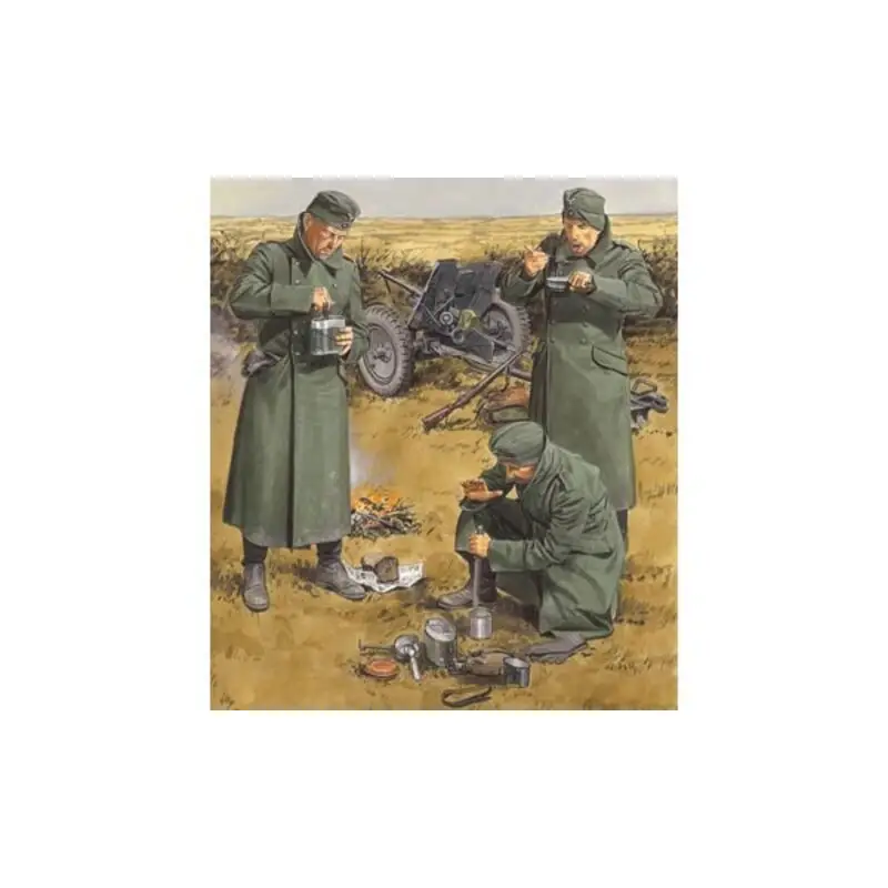 Direct Beschikbaar Pak 35/36 and Servants Eating Figuren