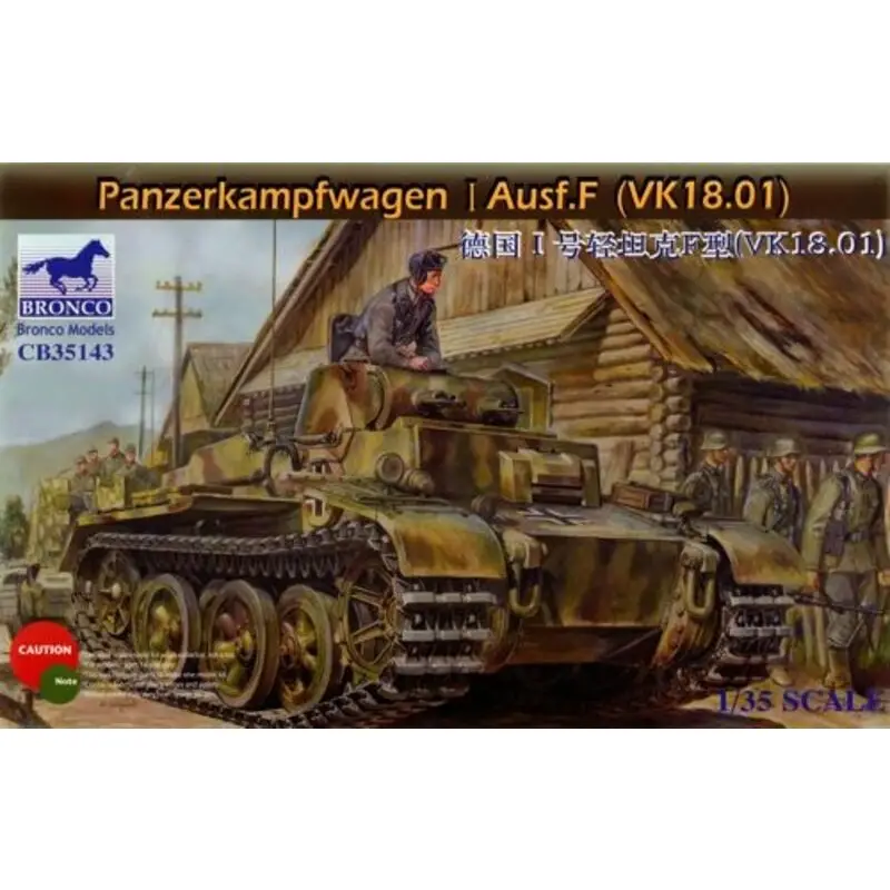 Panzerkampfwagen I Ausf.F (VK18.01) Schaalmodel Must-Have
