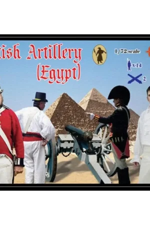 Superprijs British artillery Egypte172 Figuren