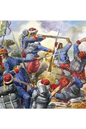Populair Zouaves Figuren