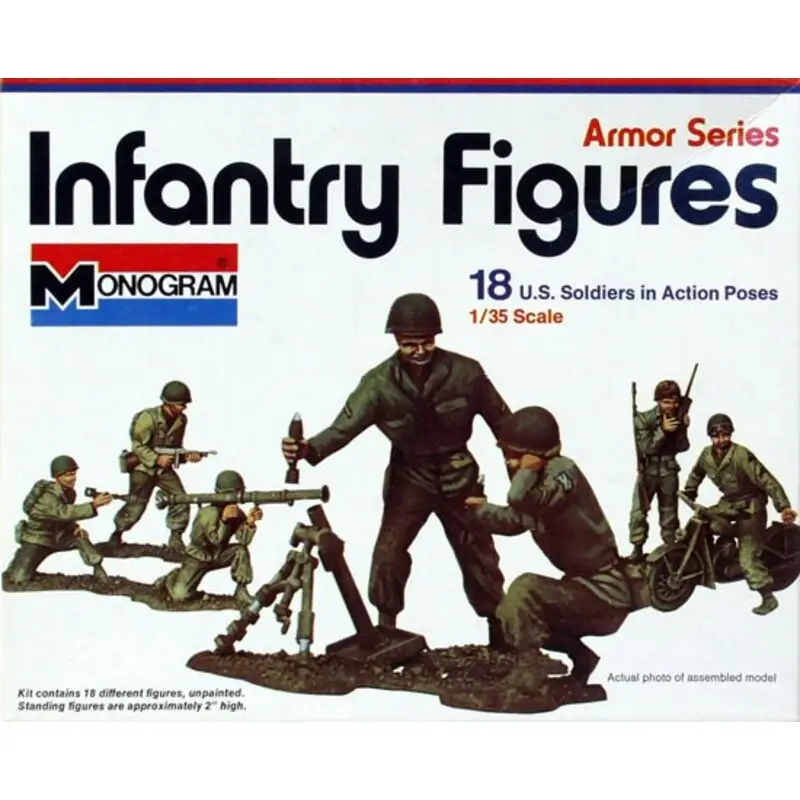 Gereduceerde Prijs U.S. Soldiers Action Pose 135 Figuren