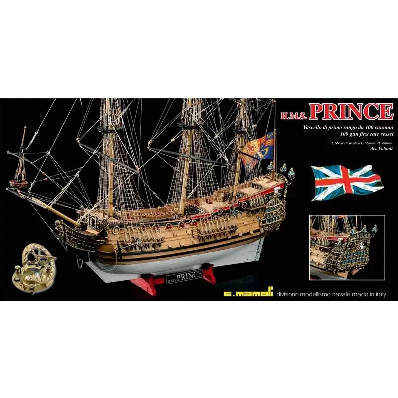 Aanbieding H.m.s. prince Schaalmodel