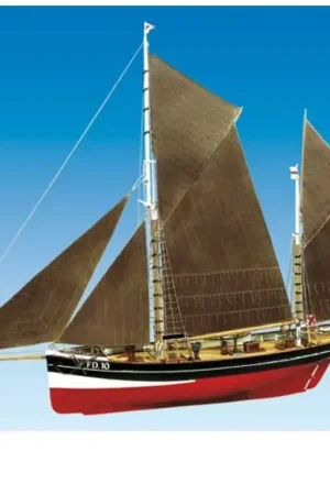 Fd10 yawl Schaalmodel Gereduceerde Prijs