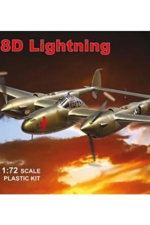 Lockheed Lightning P- 38D Schaalmodel Nieuw