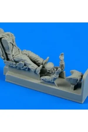 Shop Nu Mikoyan MiG-21MF/MiG-21Bis/MiG-21SMT pilot w / ejection seatdesigned to be used with Academy and Eduard kits OEZ