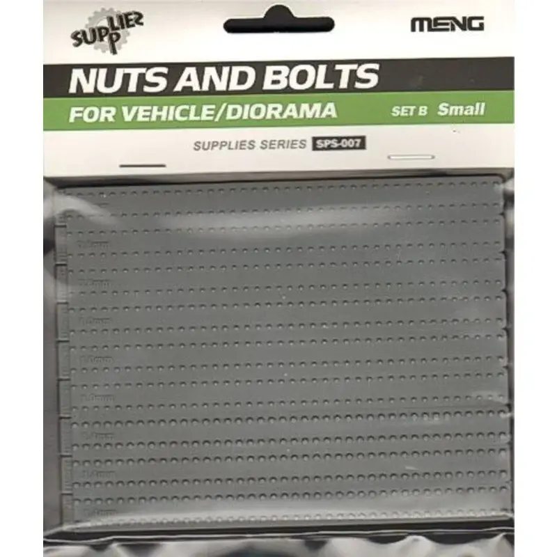 Military vehicle Nuts and Bolts SET B small Accessoire Exclusieve Aanbieding