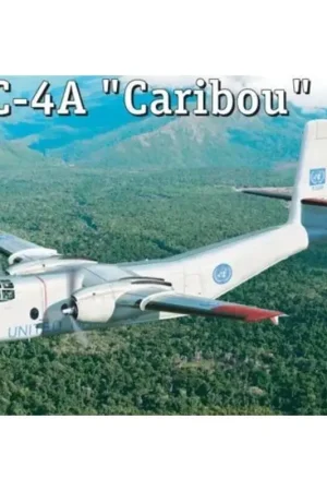 de Havilland Canada DHC -4A CaribouUN Version Schaalmodel Gereduceerde Prijs