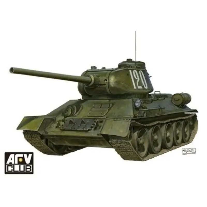 T-34/85 Mod 1944 to 1945 Factory No. 174 with Interior Schaalmodel Gereduceerde Prijs