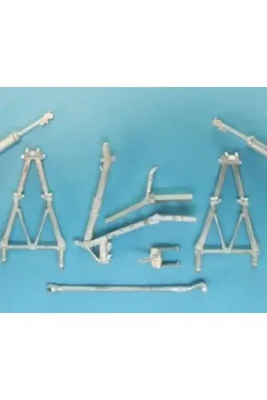 Vought F4U- 1 Corsair Bird Cage Landing Gear (designed to be used with Tamiya kits) Accessoire Gratis Retour