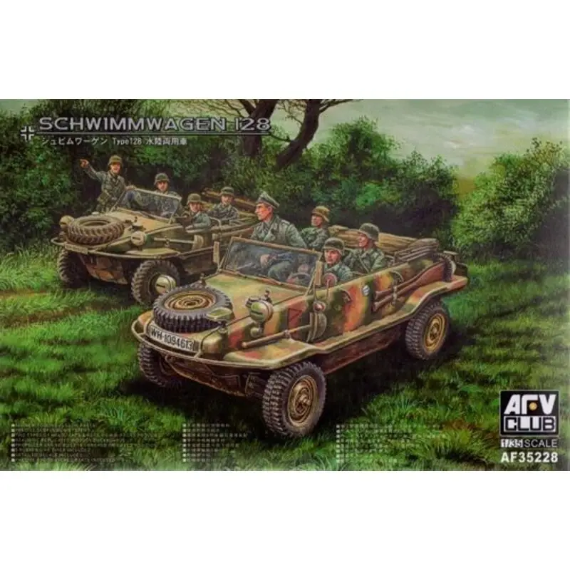 Dagaanbieding VW Schwimmwagen Type 128 Schaalmodel