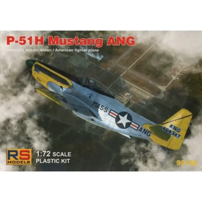 Laatste Kans North - American P- 51H Mustang ANG Schaalmodel