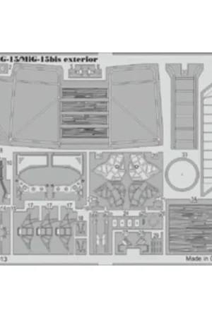mig-15/mig-15bis ext.eduar Schaalmodel Bestel Nu