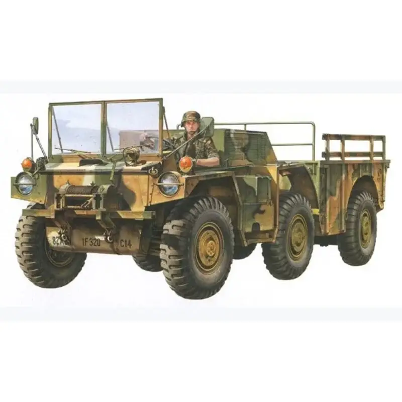 US 6x6 Cargo Truck Gama Goat Figuren Direct Beschikbaar