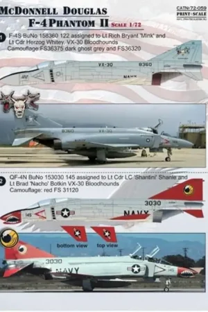 Koop Online Sticker US NAVY F-4 Phantom Mig Killers Part 2 Decal